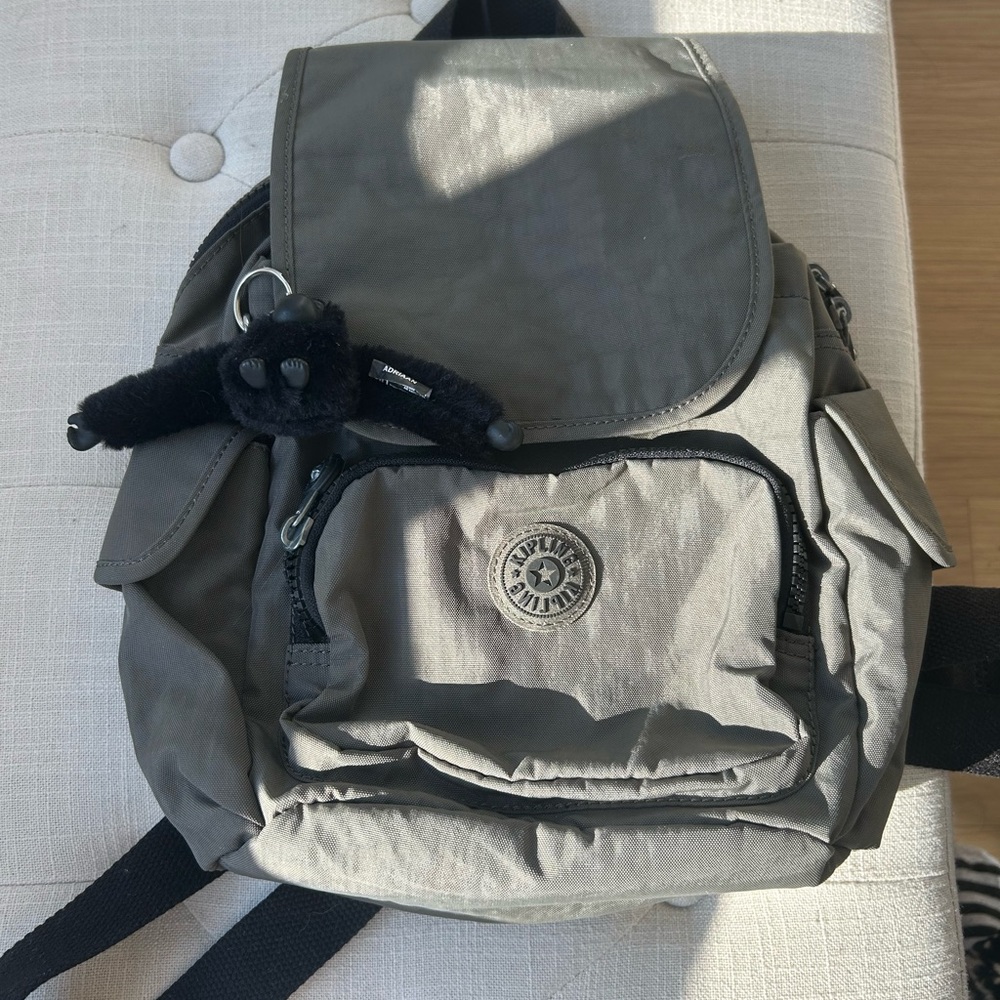 Kipling Khaki Backpack ONLY ONE USE